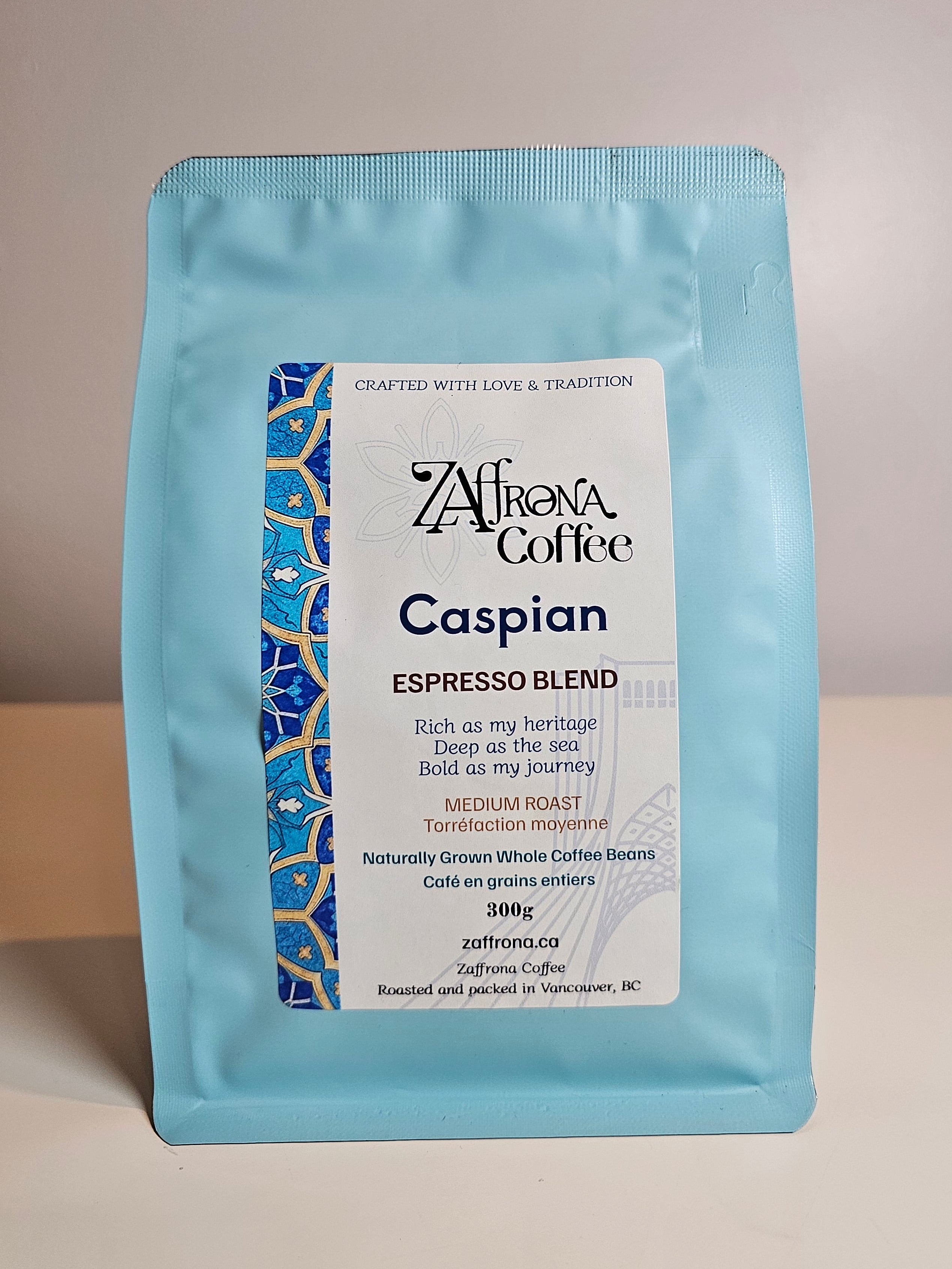 Caspian-Espresso Beans – ZAFFRONA
