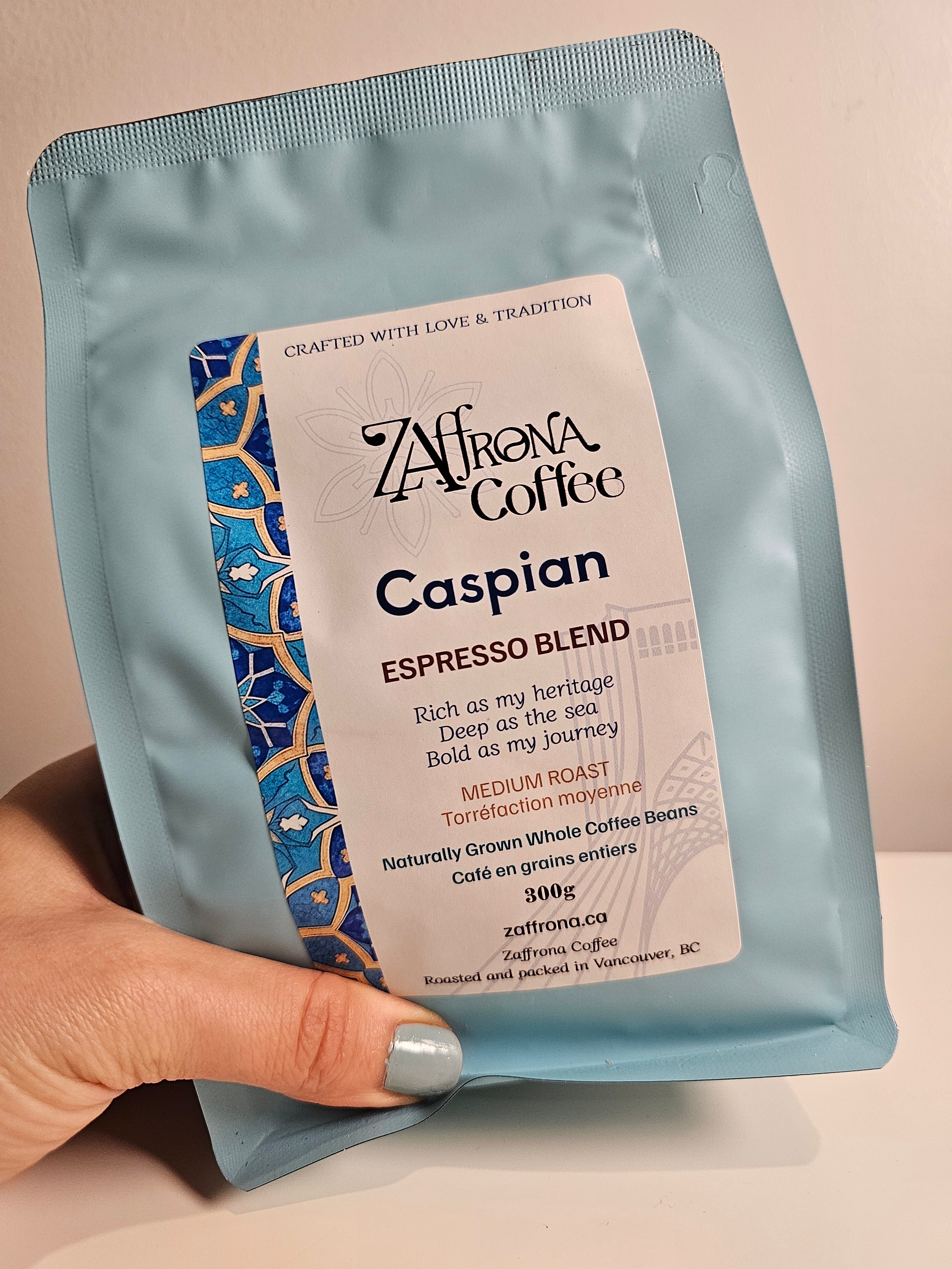 Caspian-Espresso Beans – ZAFFRONA