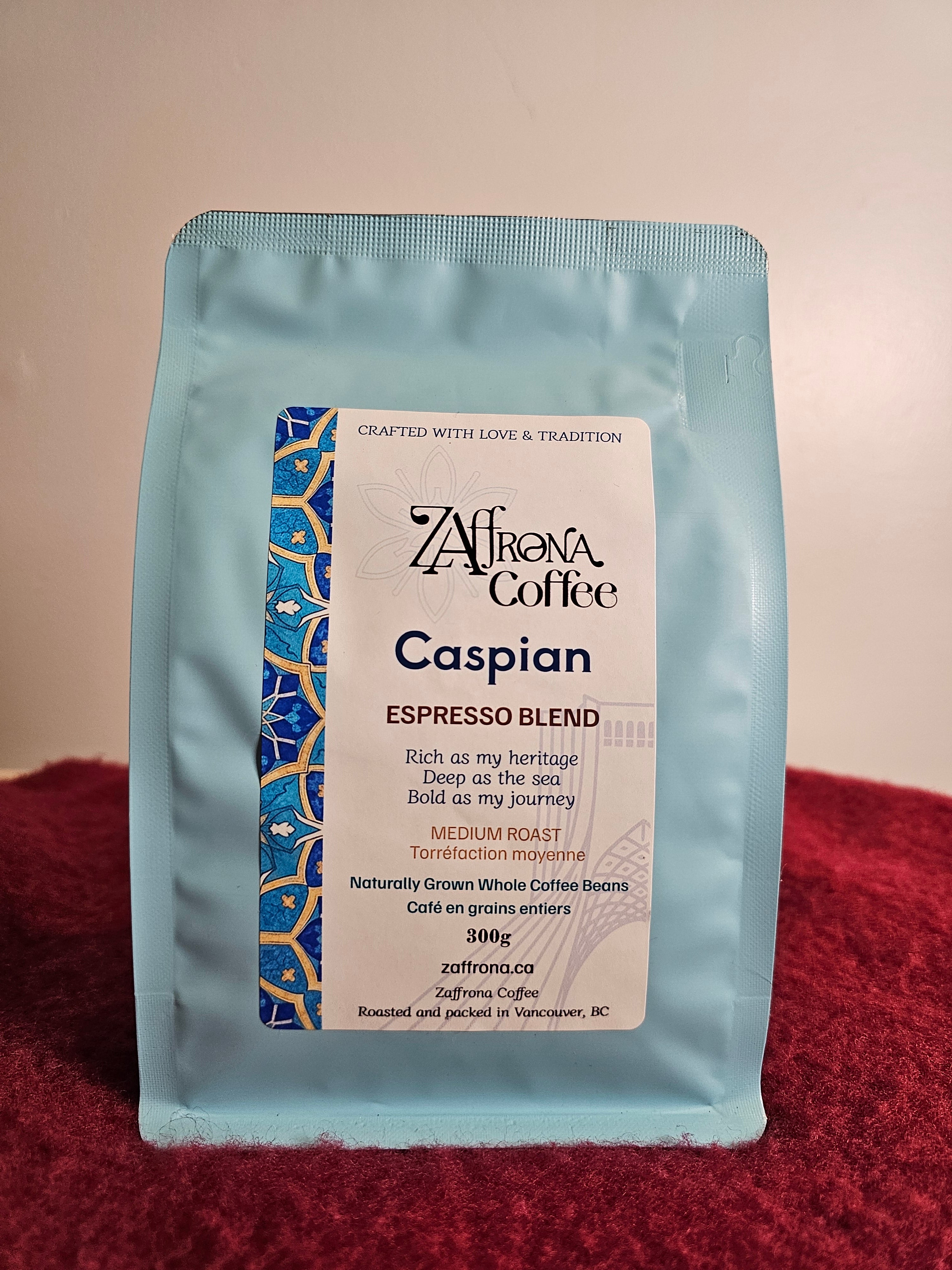 Caspian-Espresso Beans – ZAFFRONA
