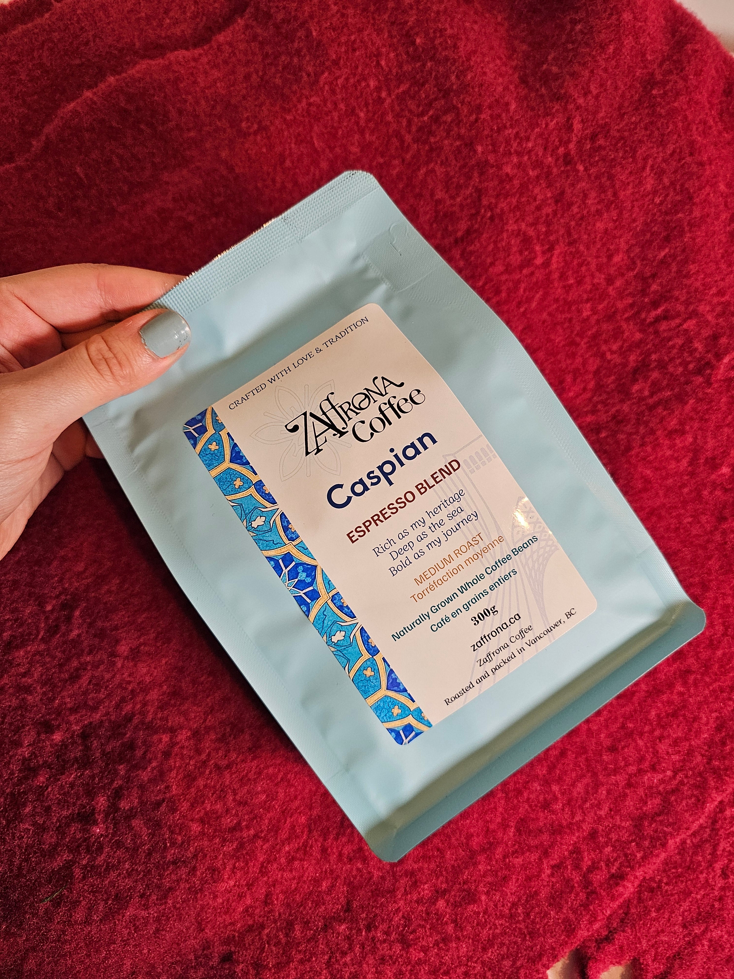 Caspian-Espresso Beans – ZAFFRONA